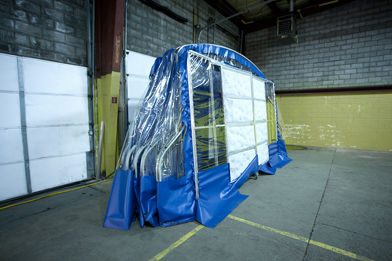 Portable Spray Booth for Sales/Retractable Spray Paint Booth